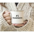thumbnail image 3 of Koyal Wholesale Campfire Coffee Mug Thank You Gift, #1 Teammate, Set of 1, 3 of 4