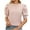 Beige, variant on ABATAB Women's Knit Tops Puff Short Sleeve Plain Sweaters Summer Trendy Crewneck Summer Casual T Shirts Clothes