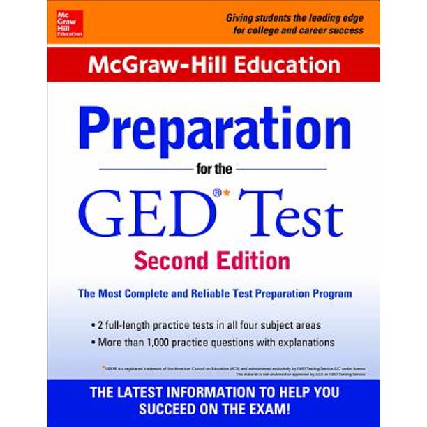 McGrawHill Education Preparation for the GED Test