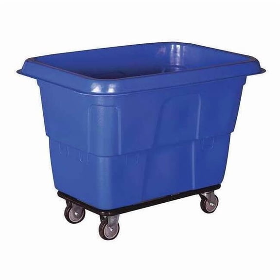 Manufacturer Varies Cube Truck,7/16 cu. yd.,600 lb. Cap,Blue 36FL14