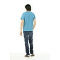 thumbnail image 4 of BELLA+CANVAS Adult Unisex Short Sleeve Crew T-Shirt for Crafting, Ocean Blue, Small, 4 of 9