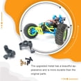 thumbnail image 2 of Riwesomey Copa de dirección de coche RC, piezas de repuesto de actualización de Metal, modelo de modificación, accesorio de repuesto para WLtoys 12423 Herramientas y ferretería tipo 4 Riwesomey TO011808-04B, 2 of 6