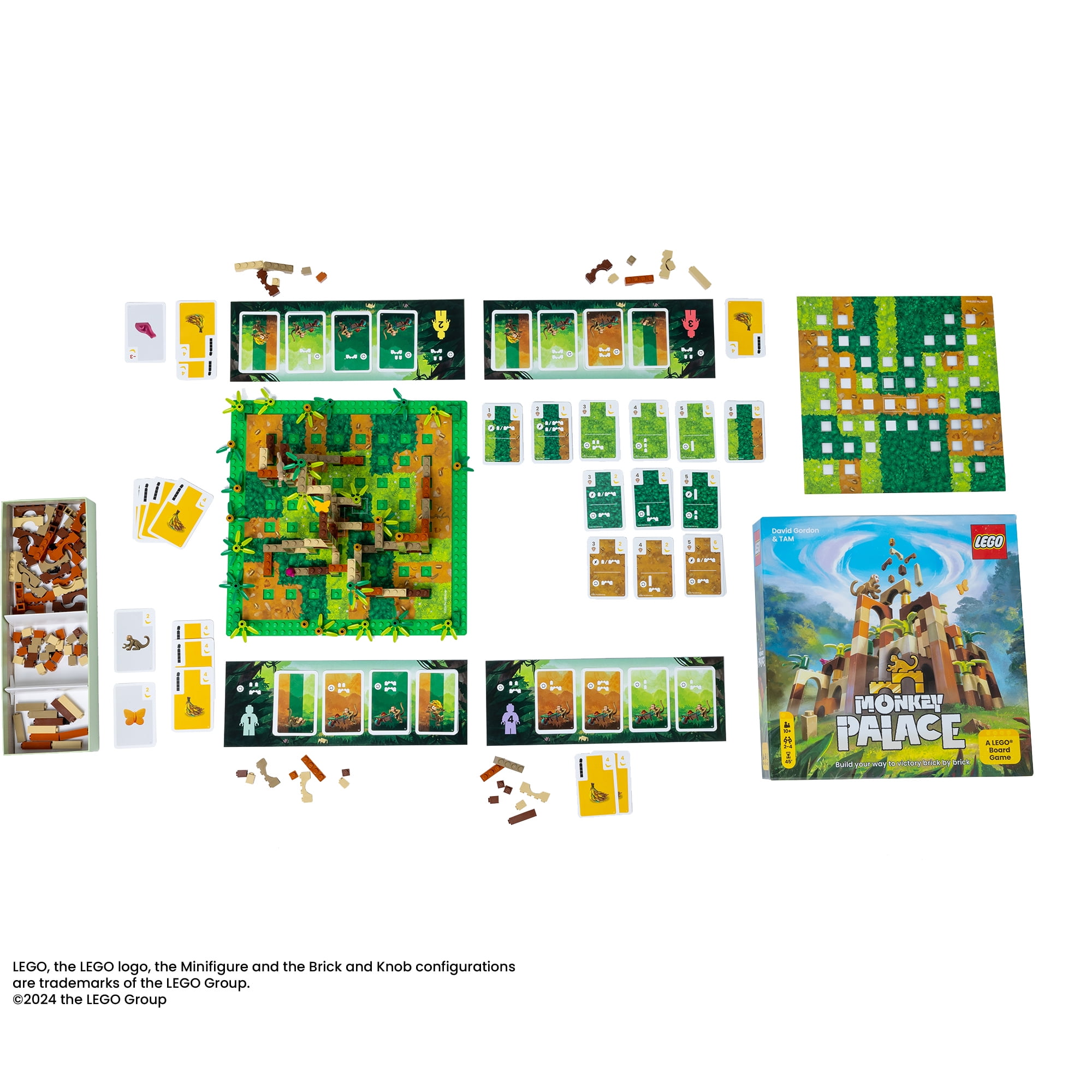 Lego Monkey Palace Strategy Board Game for Ages 10 and up, from Asmodee