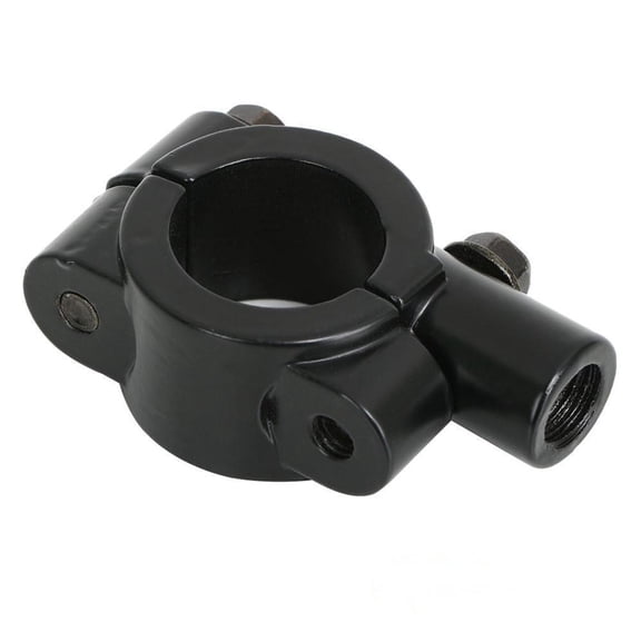 LEORX 2 Pcs Motorcycle Mirrors Handlebar Clamps Rearview Side for Part Mount