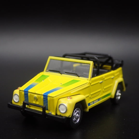 Open Box VOLKSWAGEN THING TYPE 181 YELLOW RARE 1:64 SCALE COLLECTIBLE DIECAST MODEL CAR