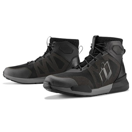 Icon Hooligan Riding Shoes - Black