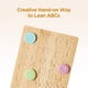 thumbnail image 3 of Tablero de madera para trazar el alfabeto Asweets Montessori para niños, 3 of 6