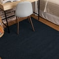thumbnail image 5 of Mainstays Titan Solid Living Room Area Rug, Navy, 5' x 7', 5 of 7