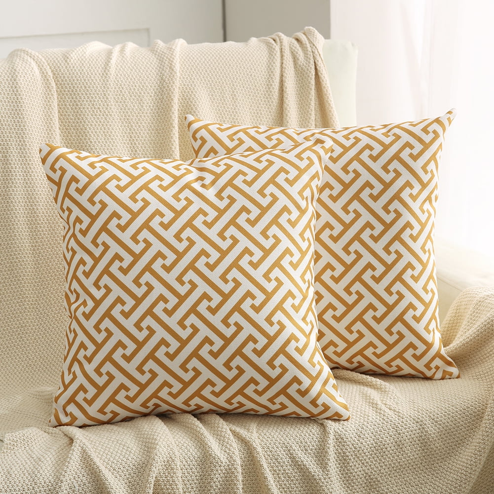 Set of 2 Pillowcases Cushion Covers Throw Pillow Covers Standard Pillow Cover Home Decorative
