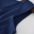thumbnail image 5 of Women's Dress Fashion Summer Solid Casual Round Neck Sleeveless Mini Dresses Blue XL, 5 of 6