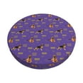 thumbnail image 6 of Uemuo German Shepherd Dog Pattern Round Bar Stool Seat Covers Washable Stool Cushion Slipcover Elastic Bar Chair Covers-14 inch, 6 of 7