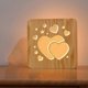 thumbnail image 1 of Heart Shaped Wood Bedside Lamp 3d Led Optical Night Light,personalized Room Decor Best Valentine's Day Wedding Birthday Christian Gifts For Women Frie, 1 of 5