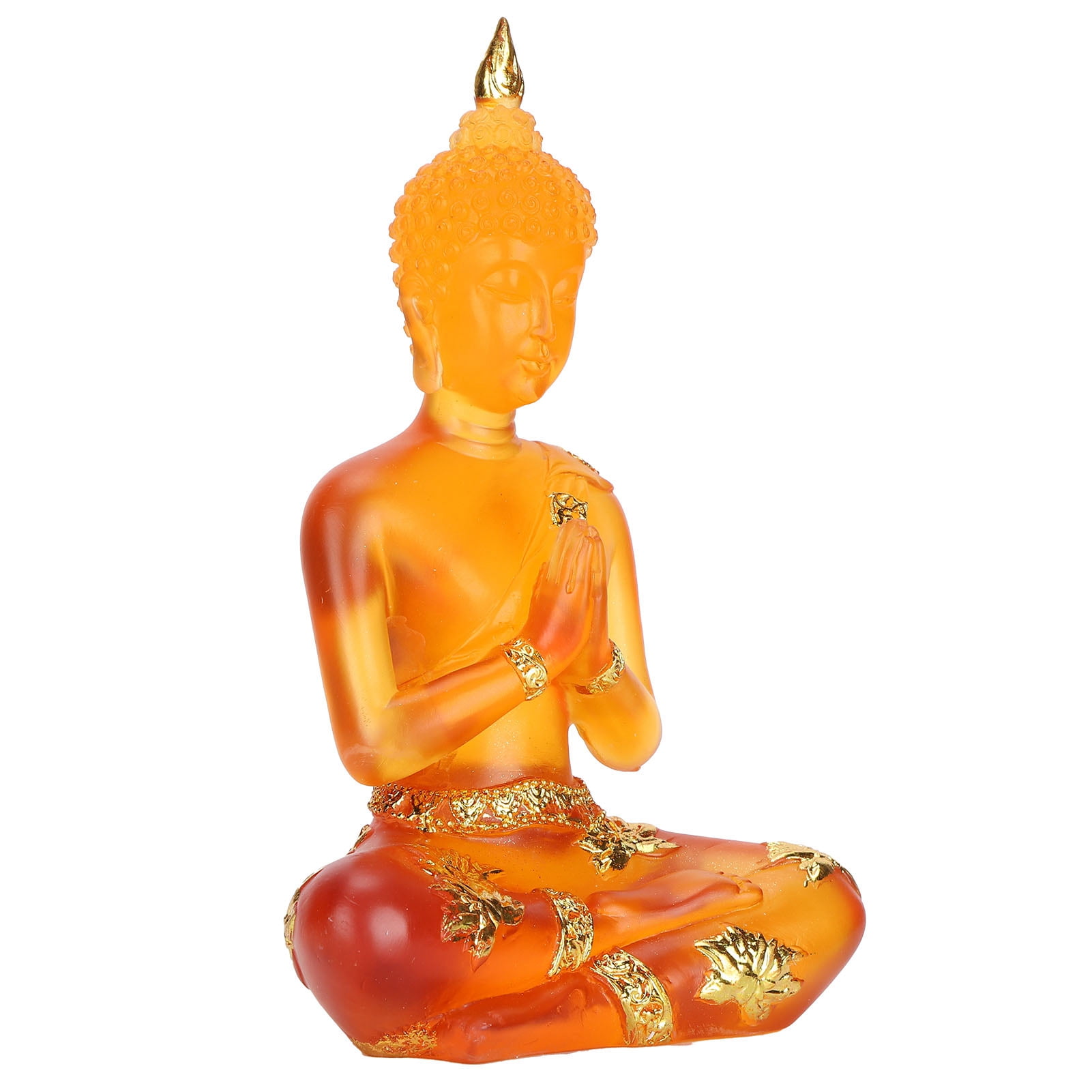 Buddha Statue, Transparent Resin Buddha Statue Antioxidation Exquisite