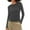 Gray, variant on Buigttklop Women'S Long Sleeve Crew Neck Shirts Fall Basic Casual Ruched Side Slim Fit T Shirts Tee Tops