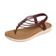 thumbnail image 1 of Sandalias Planas con Correas de Tobillo Multi Correa Pie Post, Plantillas para Pies Planos Acolchados Verano, 1 of 9