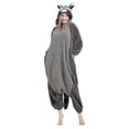 thumbnail image 2 of Unisex Adult Onesies Animal Cosplay One Piece Pajamas Kigurumi Sleepwear Costume, 2 of 5