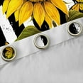 thumbnail image 4 of Feelyou Rustic Sunflower Black Out Curtains, Retro American Flag Curtains Pack of 2 (42x63 Each), Kawaii Butterfly Animal Bedroom Curtains, Window Curtains Decor, 4 of 6