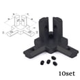 thumbnail image 1 of Lefu Reliable 3 Way Corner Joint Bracket Connector for Use with 2020 Aluminium Extrusion Profile Slots Includes Screws, 1 of 5