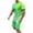 Green, variant on Taqqpue Men's Summer Short Sleeve T-Shirt & Shorts 2 Piece Outfits Printed Plus Size Casual Sports Athletic Jogging Sets S-5XL