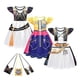 thumbnail image 4 of Halloween Anime Costumes Cartoon KPop Demon Hunters Cosplay Costume Dresses, 4 of 5