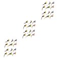 thumbnail image 1 of Matsuzay 12 Pieces Indoor Tree Artificial Animal Room Decoration Courtyard Fake Ornament Animals Simulation Garden Bedroom Living Type1, 1 of 6