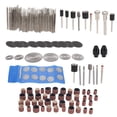 thumbnail image 4 of Kit de 121 piezas de accesorios para lijadora eléctrica, hoja de sierra circular pequeña de acero de alta velocidad, papel de lija, 4 of 14