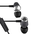 thumbnail image 2 of Auriculares para juegos CCA CST 3.5mm Auriculares para juegos con cable Auriculares portátiles para juegos, plateados, con micrófono Vogacara EL003237-04B, 2 of 2