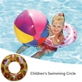 thumbnail image 4 of Cartoon Bear Rabbit Kids Baby Inflatable Seat Swimming Swim Ring Pool Aid, 4 of 6