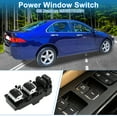 thumbnail image 2 of Interruptor de ventana eléctrica Unique Bargains No.35750TVAH01 para el lado del conductor delantero del Honda Accord 2018-2023 en negro, 2 of 7