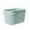 Green, variant on Qholemyo Plastic Organizer Storage Baskets With Comfortable Handles Shower Caddy Bins For Bathroom Toiletries Kitchen Utensils Bathroom Organizers