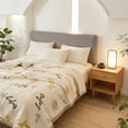 thumbnail image 5 of RKSTN polyester Raschel blanket Thick Raschel Blanket Winter Warm Blanket Flannel Cover Blanket Bed Sheet Double-layer Antistatic Cloud Blanket, 5 of 5