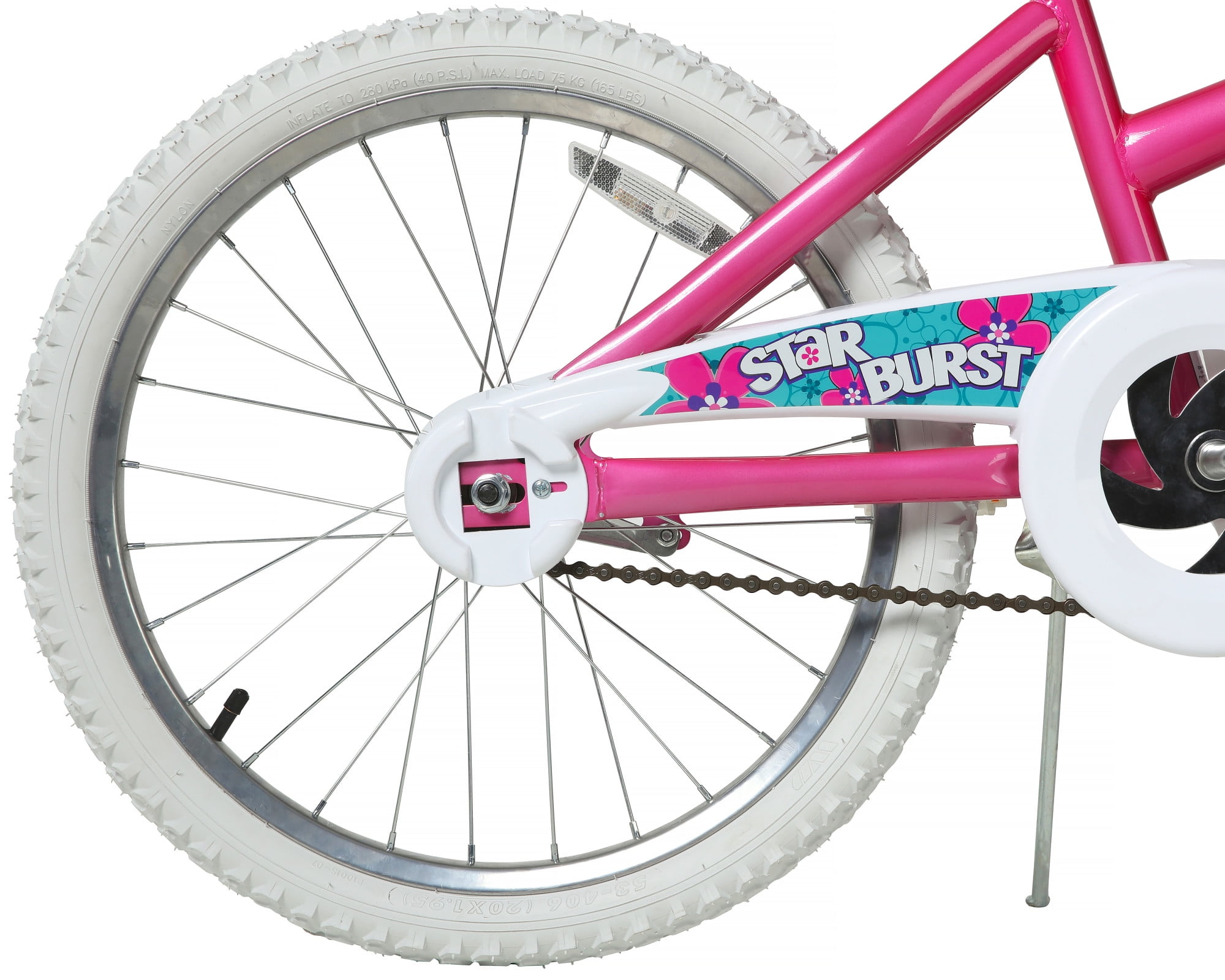 Dynacraft Magna Star Burst 16 Inch Girls BMX Bike For Age 5 7 Years Walmart