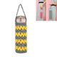 thumbnail image 1 of Insulated strap cup holder, gray-yellow wave, 1 piece, 1 of 5