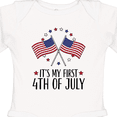 thumbnail image 4 of Inktastic My 1st 4th of July Parade Boys or Girls Long Sleeve Baby Bodysuit, 4 of 5
