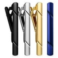 thumbnail image 4 of 4pcs Tie Bars Men Tie Decoration Necktie Clips Metal Classic Tie Clips Tie Ornament Men Suit Tie Accessories For Banquet Business, 4 of 7