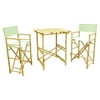 Phat Tommy Tall Foldable 3 Piece Patio Bistro Set