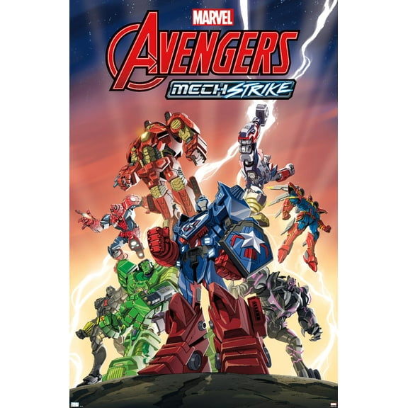 Marvel Avengers: Mechstrike - Group Wall Poster, 22.375" x 34"