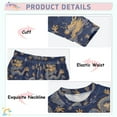 thumbnail image 2 of Pajamama Chinese Dragon Cute Comfortable Cotton Two-piece Pajama Set, 2 of 7