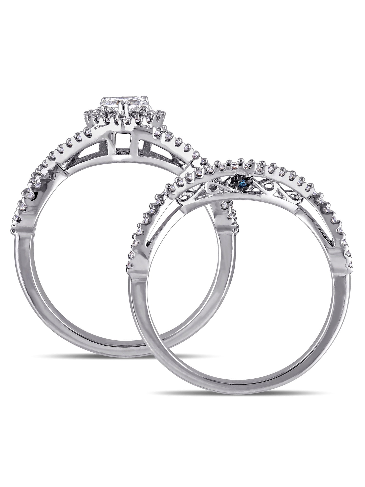 Everly Women's Diamond 14k White Gold Bridal Set