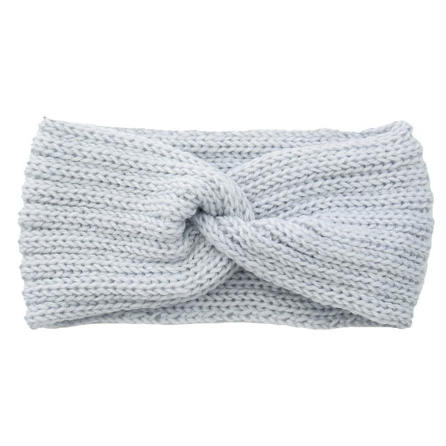Bandeau Chauffant Doux Extensible pour Oreilles Femmes Hiver Tricoté