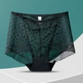 thumbnail image 3 of Plus Size Panties for Women Tbopshirt Womens Panties Briefs,High Waist Lace Ultra-ThinBreathable Mesh Butt Lifting and Control,Women's Hipsters Underwear, 3 of 4