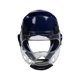 thumbnail image 1 of Casco de karate, máscara extraíble suave con protector facial, casco de boxeo ajustable L azul, 1 of 8