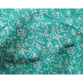 thumbnail image 4 of oneOone Silk Tabby Fabric Abstract Block Print Fabric By Yard 42 Inch Wide, 4 of 4