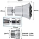thumbnail image 3 of Dual Function 2-flow Kitchen Sink Aerator 360 Rotating Swivel Tap Water Saving Faucet with 22mm Adapter Female Thread, 3 of 5
