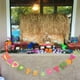 thumbnail image 2 of KAKOWELY Guirnalda de frutas de papel colorida con pancarta de feliz cumpleaños para fiesta de verano Luau Tiki, decoración de fiesta de cumpleaños, 2 of 4