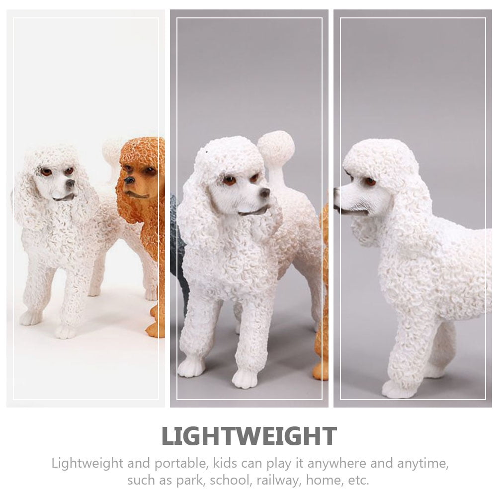 square poodle onepiece / white poodle onepiece poissquare standard