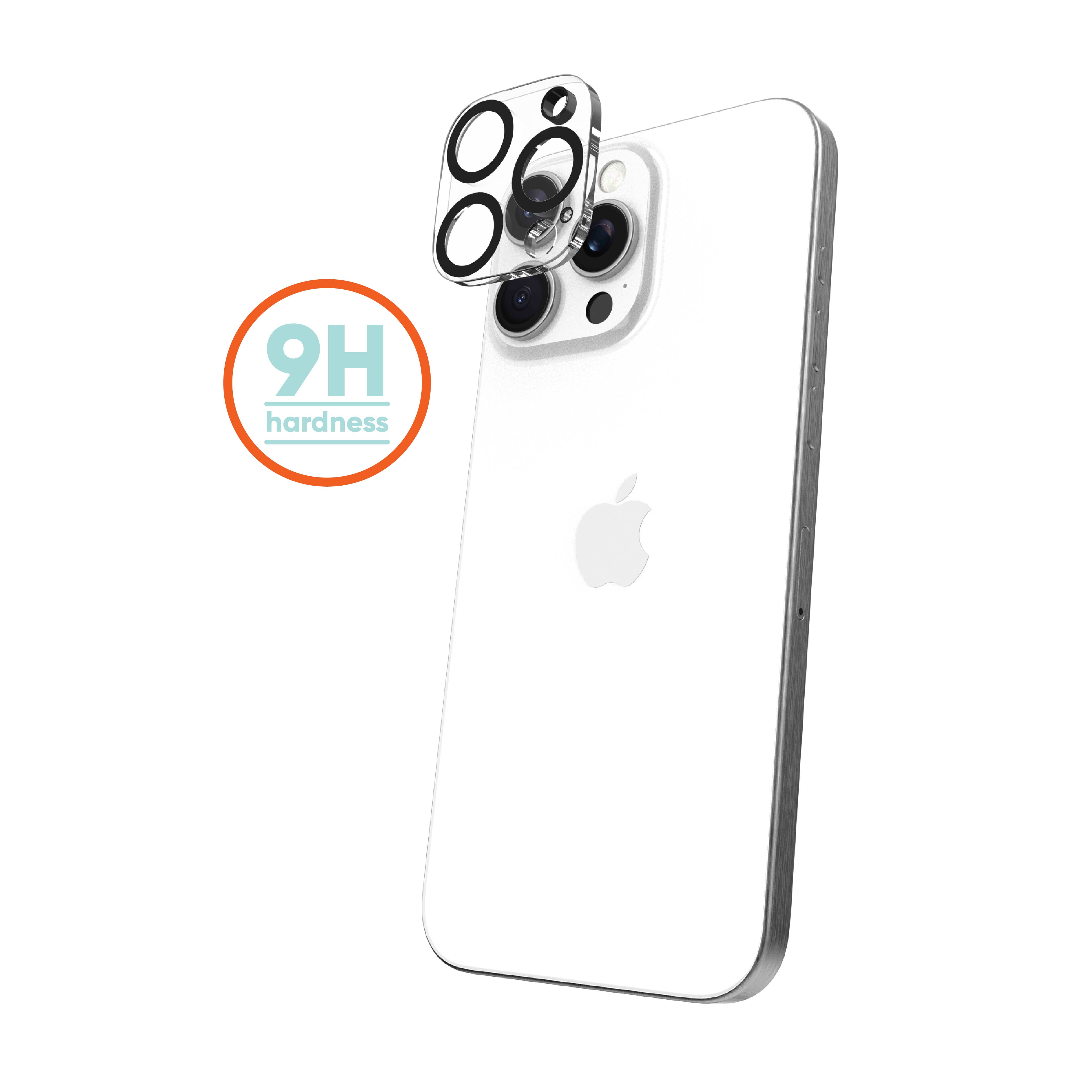 onn. Camera Glass Protector for iPhone 16 Pro / iPhone 16 Pro Max