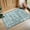 Blue -07, variant on Wellber Vintage Area Rug for Bedroom,Soft Rugs for Living Room Nursery Carpet Home Decor,4'x6',Beige Blue