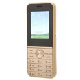 thumbnail image 3 of Teléfono S501 2G desbloqueado para personas mayores, teléfono básico SOS de 2,4 pulgadas con botones grandes, gran volumen, doble SIM, 3000 mAh, 100-240 V, enchufe dorado para Reino Unido, 3 of 5