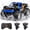 Blue, variant on Amphibious Remote Control Car - 4WD Off Road RC Monster Truck for Boys Adults, 1:12 Scale Waterproof All-Terrain Vehicle with 2 Batteries, 360° Rotating 2.4GHz RC Crawler，Gift for Kids Ages 8+